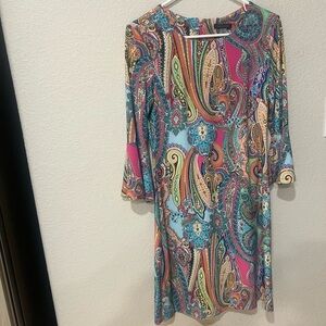 Tommy Hilfiger Paisley Print Dress